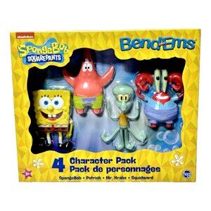 Bend-EMS - SpongeBob SquarePants Original Posable and Bendable Action Figures